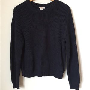 Ultra-Comfortable Navy Sweater